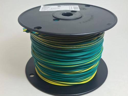 12 Gauge Green/Yellow MTW Wire | Precutwire.com