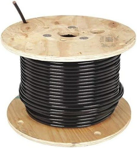 2 Gauge Black THHN Wire | Precutwire.com