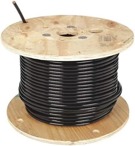 2 Gauge Black THHN Wire | Precutwire.com